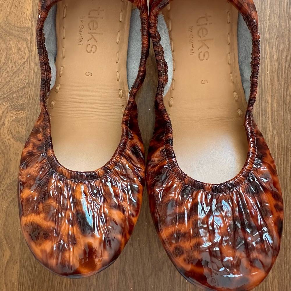 Tieks TORTOISESHELL flats
